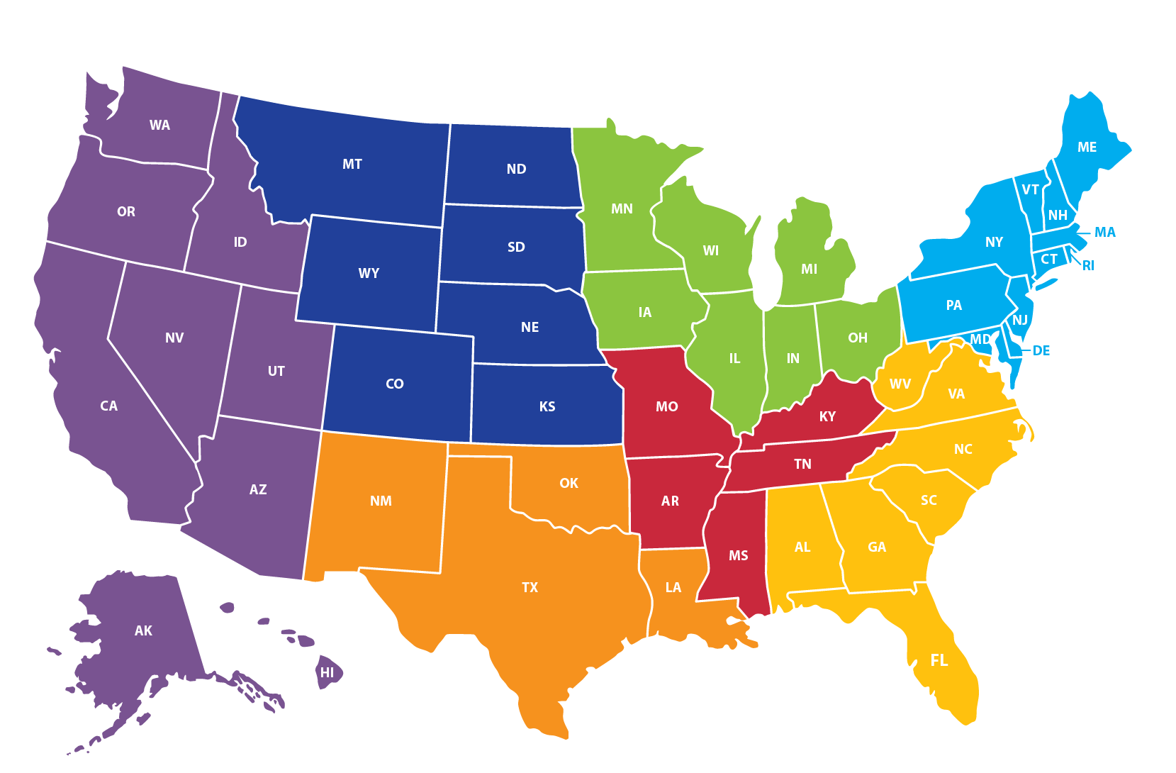 U.S Sales Coverage - ACDI