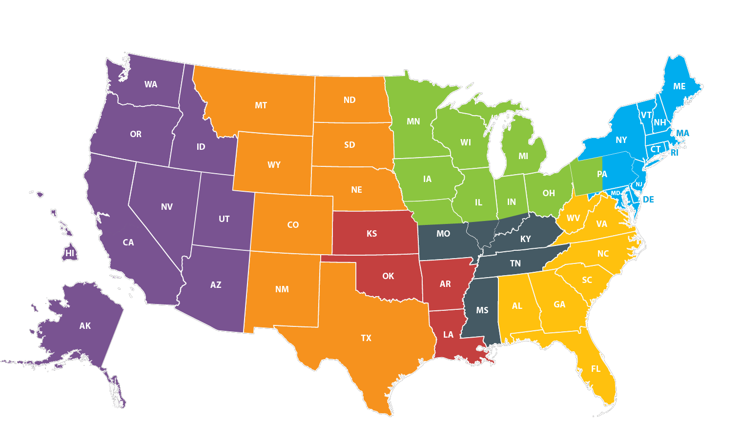 U.S Sales Coverage – ACDI